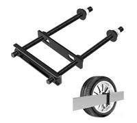 Delmoar Trailer Spare Tire Mount, Universal Wheel Bracket, Steel, Fits Most Tire