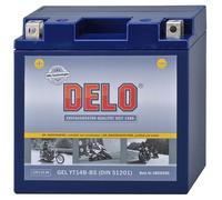 Delo Gel Batteries, Fa / Sealed YT14B-BS 12V/12AH SAE130A