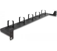Delock 19 Inch LWL Manoeuvring Panel 1 HE Black