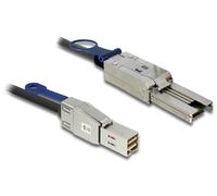 DeLOCK 2m, Mini SAS HD SFF-8644 - Mini SAS SFF-8088 Black