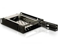 Delock 3.5 Zoll Wechselrahmen f1/4r 2x 2,5 Zoll SATA HDD