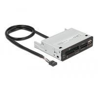 Delock 3.5″ USB 2.0 Card Reader 5 Slot + 1 x USB 2.0 Type-A Female