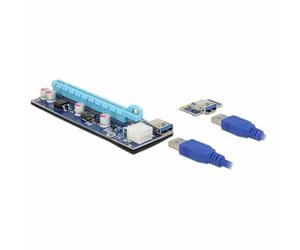 DeLOCK 41426 Riser Card PCI Express x1 x16 with 60 cm USB Cable