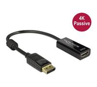 Delock 62609 DisplayPort 1.2 to HDMI Adapter 4K 30Hz Passive 20 cm...