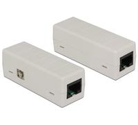DeLOCK 62619 - cable interface/gender adapters (RJ-45, RJ-45, Female/Female, Gre