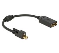 DeLOCK 62638 DisplayPort cable 0.25 m Mini DisplayPort Black (62638)