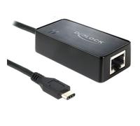 DeLOCK 62642 Adapter USB 3.1 SuperSpeed Type-C Male to Gigabit LAN 10/100/1000 M