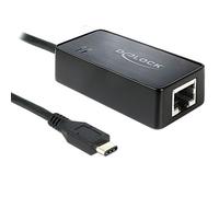 DeLOCK 62642 Adapter USB 3.1 SuperSpeed Type-C Male to Gigabit LAN 10/100/1000 Mb/s