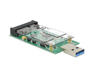 Delock 62681 GBIC [1x USB 3.0 - 1x mSATA]