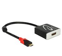 DeLOCK 62730 Adaptor Cable USB Type-C Male to HDMI 4 K/60 Hz Female Black DP Alt