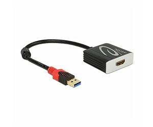 DeLOCK 62736 Adaptor Cable USB 3.0 Male to HDMI Female Black