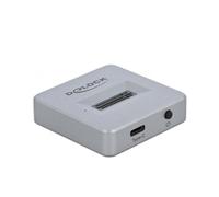 DeLOCK 64000 storage drive docking station Silver