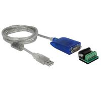 DeLOCK 64055 USB Type-A to Serial RS-422/485 DB9 Adapter with Surge Protection