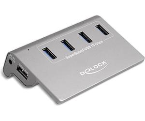 DeLOCK 64181 USB3.2Gen 2 Hub with 4 USB Type-A Ports