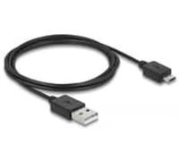 Delock 64213 Video Cable Adapter 0.18 m HDMI Type A (Standard) DisplayPort + Micro-USB Black