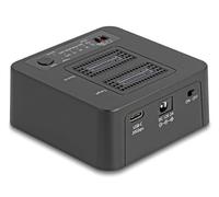 DeLOCK 64300 storage drive docking station USB 3.2 Gen 2 (3.1 Gen 2) Type-C Black