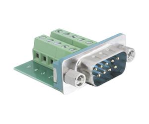 Delock 65275 Serial to Terminal Block Adapter, 15-Pin, Industrial Use