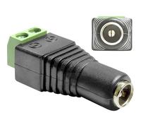 Delock 65421 Adapter DC 5.5 x 2.1 mm female to Terminal Block 2 pin