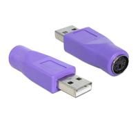 Delock 65461 Adapter USB-A plug to PS/2 socket Converter for perip...