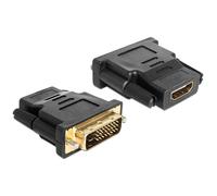 DeLock Adapter DVI 24+1 Male to HDMI Female