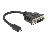 Delock 65563 HDMI Micro-D Male to DVI 24+5 Female Adapter Cable 20...