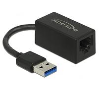 Delock 65903 USB 2.0 Adapter USB-A plug RJ45 socket 12.7 cm USB Ad...