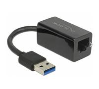 Delock 65903 USB 2.0 Adapter USB-A plug RJ45 socket 12.7 cm USB Ad...