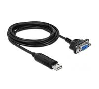 DELOCK USB 2.0 zu Seriell RS-232 Adapter NEW