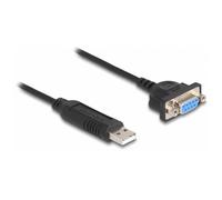 Delock 66453 USB 2.0 Adapter [1x USB 2.0 connector A - 1x Serial (...