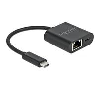 DeLOCK 66644 Docking Station with USB 3.2 Gen 1 (3.1 Gen 1) Type-C Black