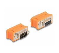 Delock 66741 Adapter D-SUB plug 9-pin to D-SUB socket 9-pin 1 piece