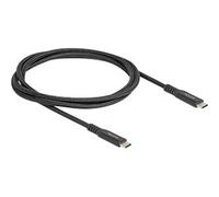 DeLOCK 80024 USB cable USB 3.2 Gen 2x2 1 m USB C Black