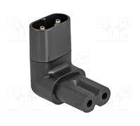 DELOCK 80470 IEC C7 female,IEC C8 male