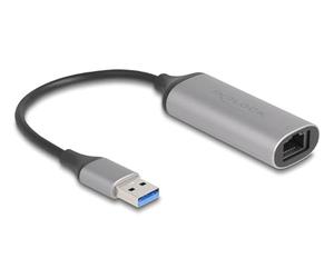 DeLOCK 81571 cable gender changer USB Type-A RJ-45 Anthracite