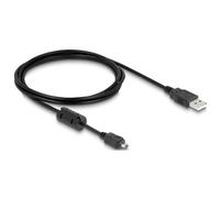 Delock 82208 USB cable USB-Mini-B plug, USB-A plug 1.50 m