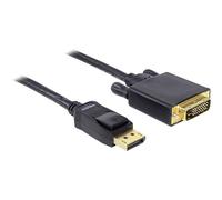 Delock 82591 DisplayPort 1.2 to DVI 24+1 Male Passive Adapter Cabl...