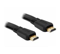 Delock 82672 HDMI Cable HDMI-A plug 5 m Black ribbon HDMI cable