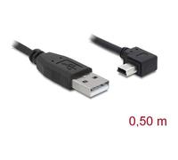 Delock 82680 USB cable USB 2.0 USB-A plug, USB-Mini-B plug 0.50 m ...