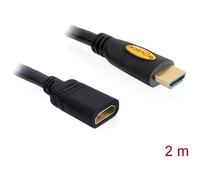 Delock 83080 High Speed HDMI with Ethernet Extension Cable, 2m, 4K...