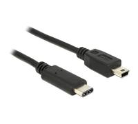 DeLOCK USB Cable C -> Mini-B M/0.50m Black