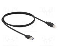 83358 Cable USB 2.0 USB A Double Sided Male, USB B Male 1m DELOCK