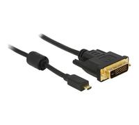 Delock 83585 Video Cable Adapter - Video Cable Adapters (Micro-HDMI, DVI-D, Male
