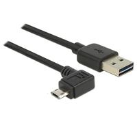 DeLOCK 83847 0.5 m USB to Micro-USB B Black USB Cable