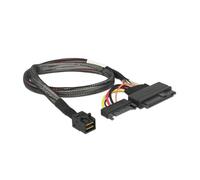 DeLock SFF-8643 Cable Male to U.2 SFF-8639 Male + SATA Power Socket 50 cm