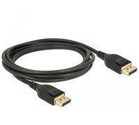 Delock Kabel Displayport 1.4 8K 60Hz, DP 8K Zertifiziert (Ultra HD 2), 4K @ 240h