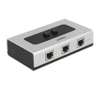 DELOCK RJ45 Switch 2->1 + 1->2 bidirektional NEW