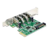 DeLOCK 89360 - interface cards/adapters (PCIe, USB 3.0, Windows 7 Home Basic, Wi