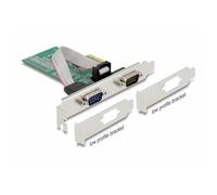 Delock 89555 Serial PCI-Express 2 ports RS232 PCIe x1 Controller Card