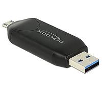 DeLock 91734 Multi-Card Reader USB 2.0 Black
