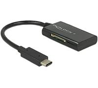 DeLOCK 91740 card reader USB 3.2 Gen 1 (3.1 Gen 1) Type-C Black